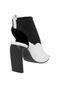 Open Boot Milaa Neoprene Salto Bege - Marca Milaa