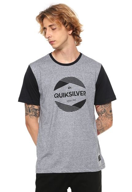 Camiseta Quiksilver Pack Avant Cinza - Marca Quiksilver
