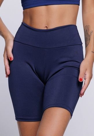 Bermudinha Vekyo Legging Fitness Marinho - Compre Agora