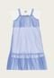 Vestido Infantil Colorittá Tule Azul - Marca Colorittá