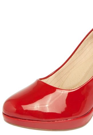 Scarpin clearance piccadilly vermelho