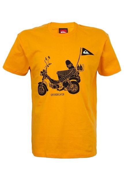 Camiseta Quiksilver Chappy Infantil Laranja - Marca Quiksilver
