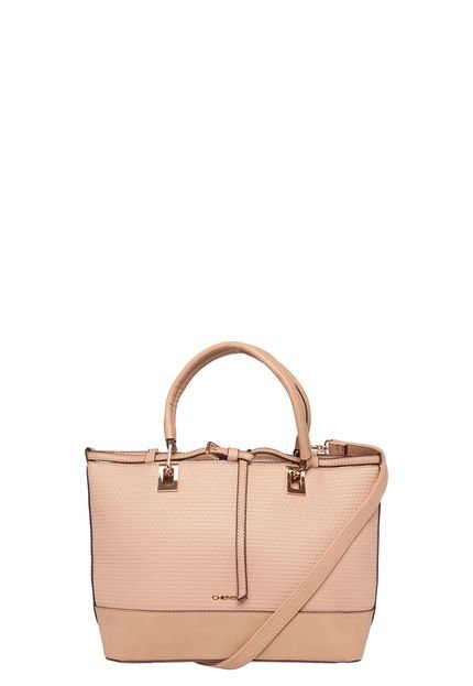 Bolsa Chenson Textura Nude - Marca Chenson