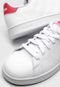 Tênis adidas Performance Infantil Advantage K Branco/Rosa - Marca adidas Performance