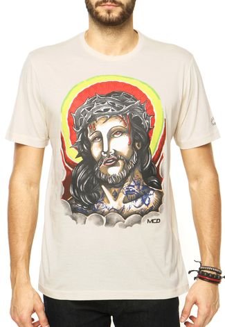 Camiseta MCD Christ Bege
