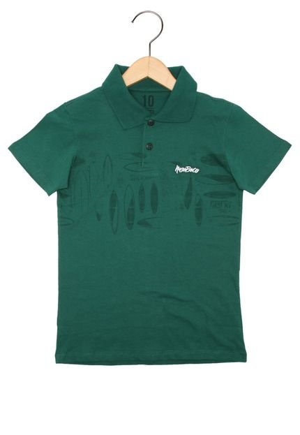 Camisa Polo Nicoboco Menino Verde - Marca Nicoboco