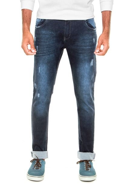 Calça Jeans Nicoboco Skinny Abismo Azul - Marca Nicoboco
