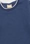 Camiseta Milon Infantil Lisa Azul - Marca Milon