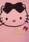 Conjunto Hello Kitty Coração Rosa/Preto - Marca Hello Kitty