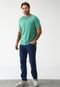 Camiseta Ellus Reta Fine Easa Classic Verde - Marca Ellus