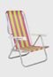 Cadeira Reclinável 8 Posições Alumínio Multicolorido Belfix Amarela - Marca Belfix