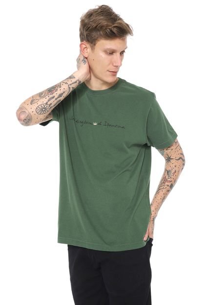 Camiseta Osklen Uki Verde - Marca Osklen