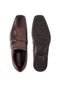 Sapato Social Rafarillo Textura Marrom - Marca Rafarillo