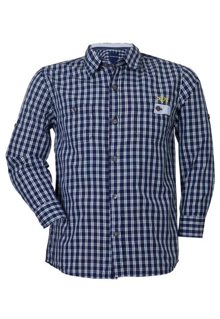 Camisa Calvin Klein Kids Country Azul - Marca Calvin Klein Kids