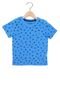 Camiseta Trick Manga Curta Menino Azul - Marca Trick
