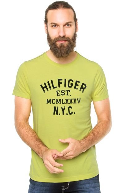 Camiseta Tommy Hilfiger N.Y.C Amarela - Marca Tommy Hilfiger