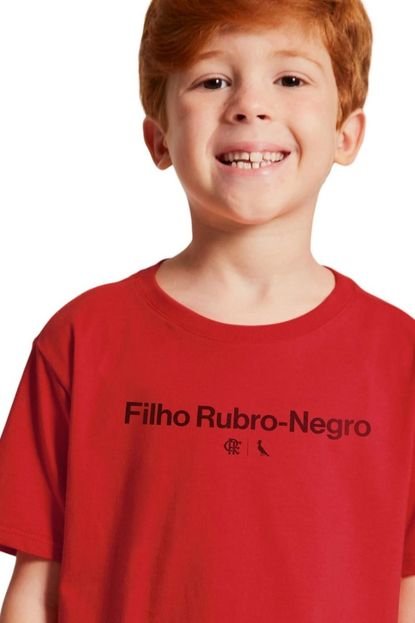 Camiseta Filho Rubro Negro Reserva Mini Vermelho - Marca Reserva Mini