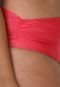 Calcinha Agua Doce Hot Pant Drapeada Vermelha - Marca Agua Doce
