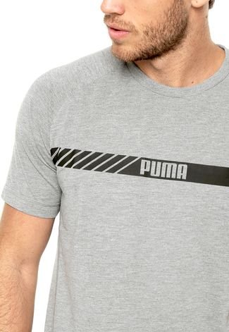 Camiseta Puma Active Cinza