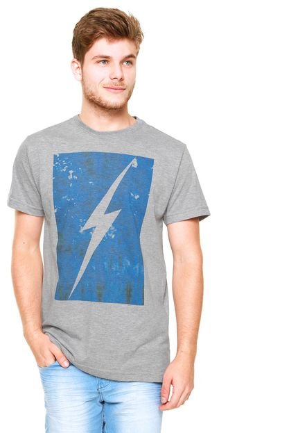 Camiseta Lightning Bolt Forever TD Cinza - Marca Lightning Bolt
