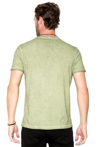 Camiseta Ellus Estampada Verde