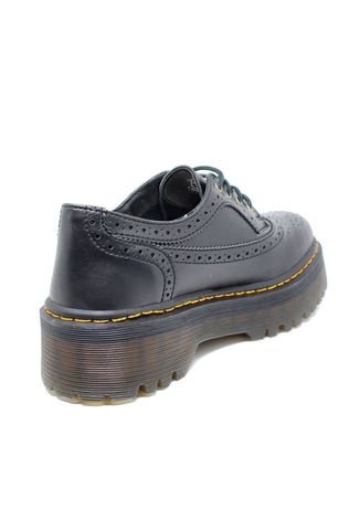 Sapato Oxford Estilo Veggie Greta Preto