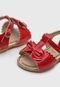 Sandália Infantil Pimpolho Laço Vermelha - Marca Pimpolho