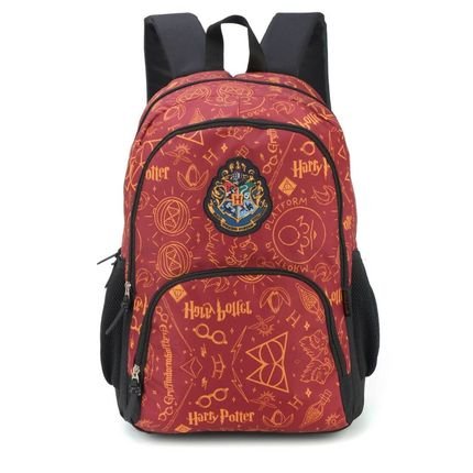 Mochila Escolar Harry Potter para Notebook MJ46762HP - VINHO - Marca Luxcel