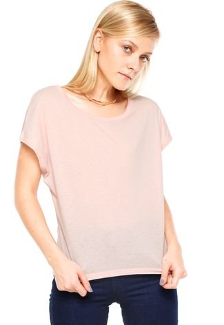 Camiseta Mrs. Candy Naty Rosa - Compre Agora | Dafiti Brasil