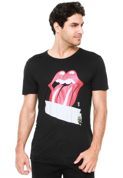 Camiseta Sergio K Rolling Stones Preta - Marca Sergio K