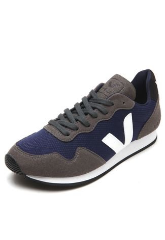 Tênis Vert Shoes Jogging SDU  Azul-Marinho/Cinza