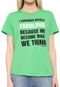 Camiseta Forum Lettering Verde - Marca Forum