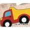 Tapete Formato Big com Antiderrapante Caminhão Caçamba - 132cm x 86cm - Vermelha - Marca Guga Tapetes
