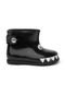 Bota Infantil Galocha Menino Dinossauros Funfy  Preto Menino - Marca Funfy