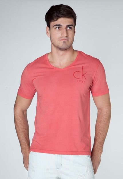 Camiseta Calvin Klein Jeans Skyfall Rosa - Marca Calvin Klein Jeans