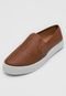 Slip On ANACAPRI Laser Cut Marrom - Marca Anacapri