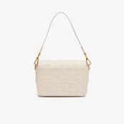 Bolsa tiracolo de couro Maheki Branco - Marca Lacoste