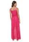 Vestido FiveBlu Longo Renda Pink - Marca FiveBlu