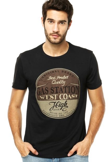 Camiseta West Coast High Preta - Marca West Coast