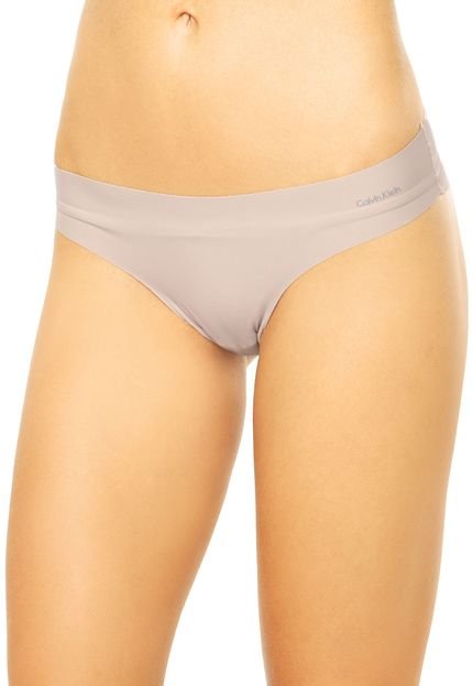 Calcinha Calvin Klein Biquíni Bege - Marca Calvin Klein Underwear