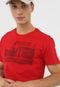 Camiseta Tommy Hilfiger Estampada Vermelha - Marca Tommy Hilfiger
