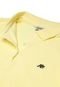 Camisa Polo Aeropostale Menina Lisa Amarela - Marca Aeropostale
