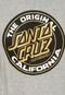 Camiseta Santa Cruz Cali Dot Cinza - Marca Santa Cruz