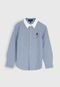 Camisa Polo Ralph Lauren Infantil Urso Azul/Branco - Marca Polo Ralph Lauren