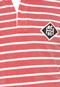 Camisa Polo Tommy Hilfiger Contrastante Piquet Vermelha/Branca - Marca Tommy Hilfiger