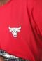Camiseta New Era Chicago Bulls NBA Vermelha - Marca New Era