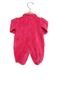 Macacão Anjos Baby Aveludado Texturizado Infantil Rosa - Marca Anjos Baby