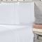 Jogo de Lençol Solteiro Sofisty Percal 400 Fios 3 Peças Branco - Marca Casa Modelo Enxovais