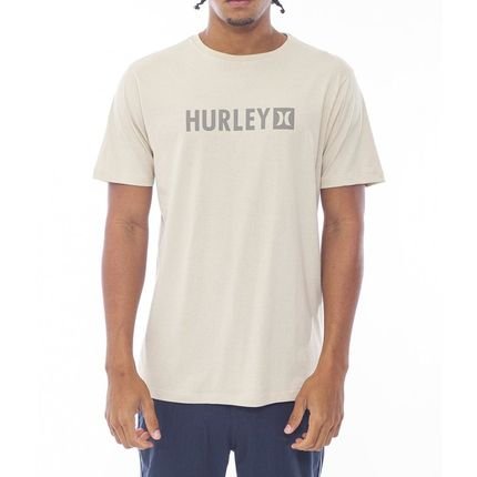 Camiseta Hurley Square WT24 Masculina Areia - Marca Hurley