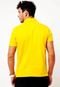 Camisa Polo Forum Bordado Amarela - Marca Forum